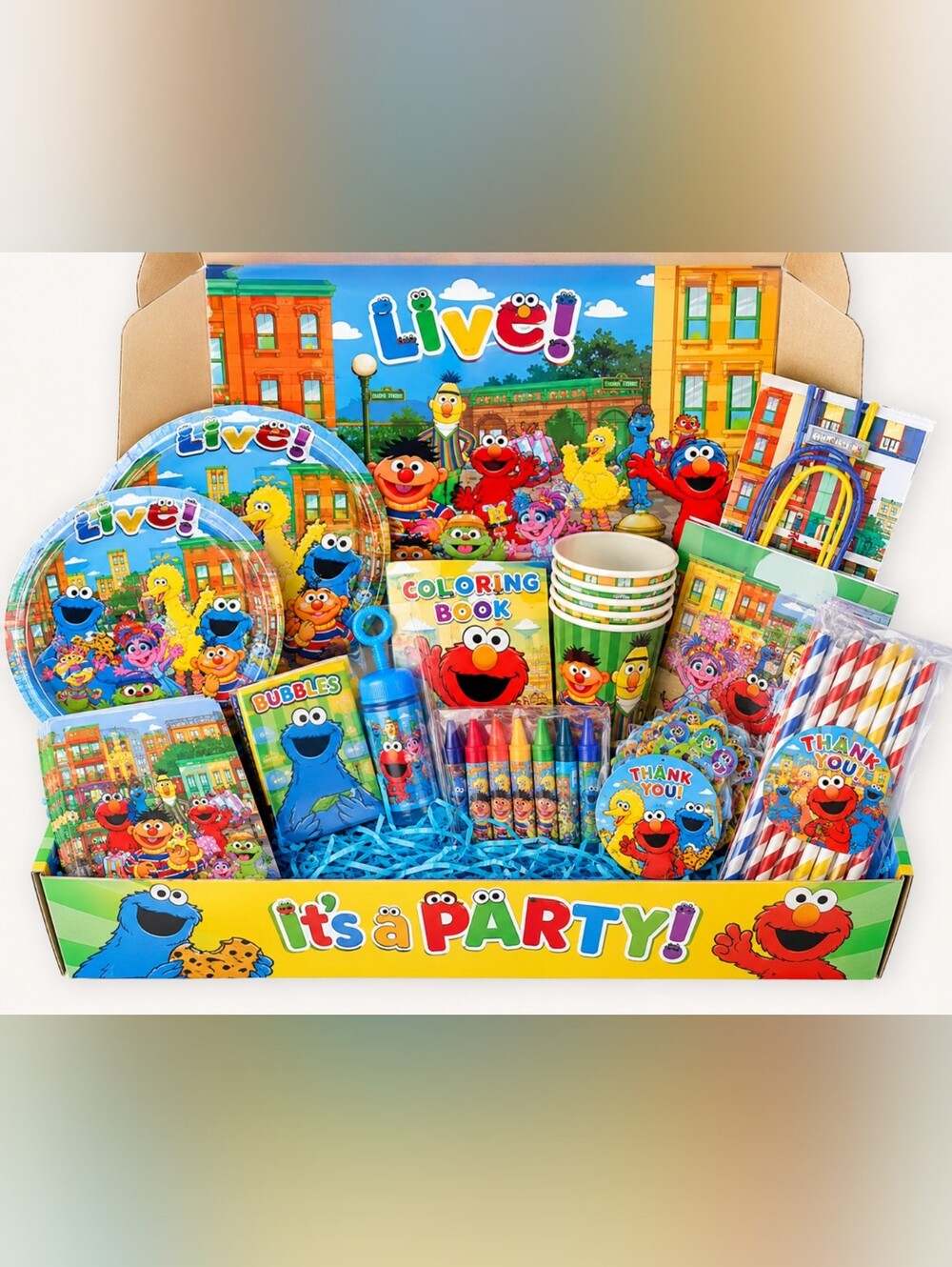 Sesame Street Party In A Box!